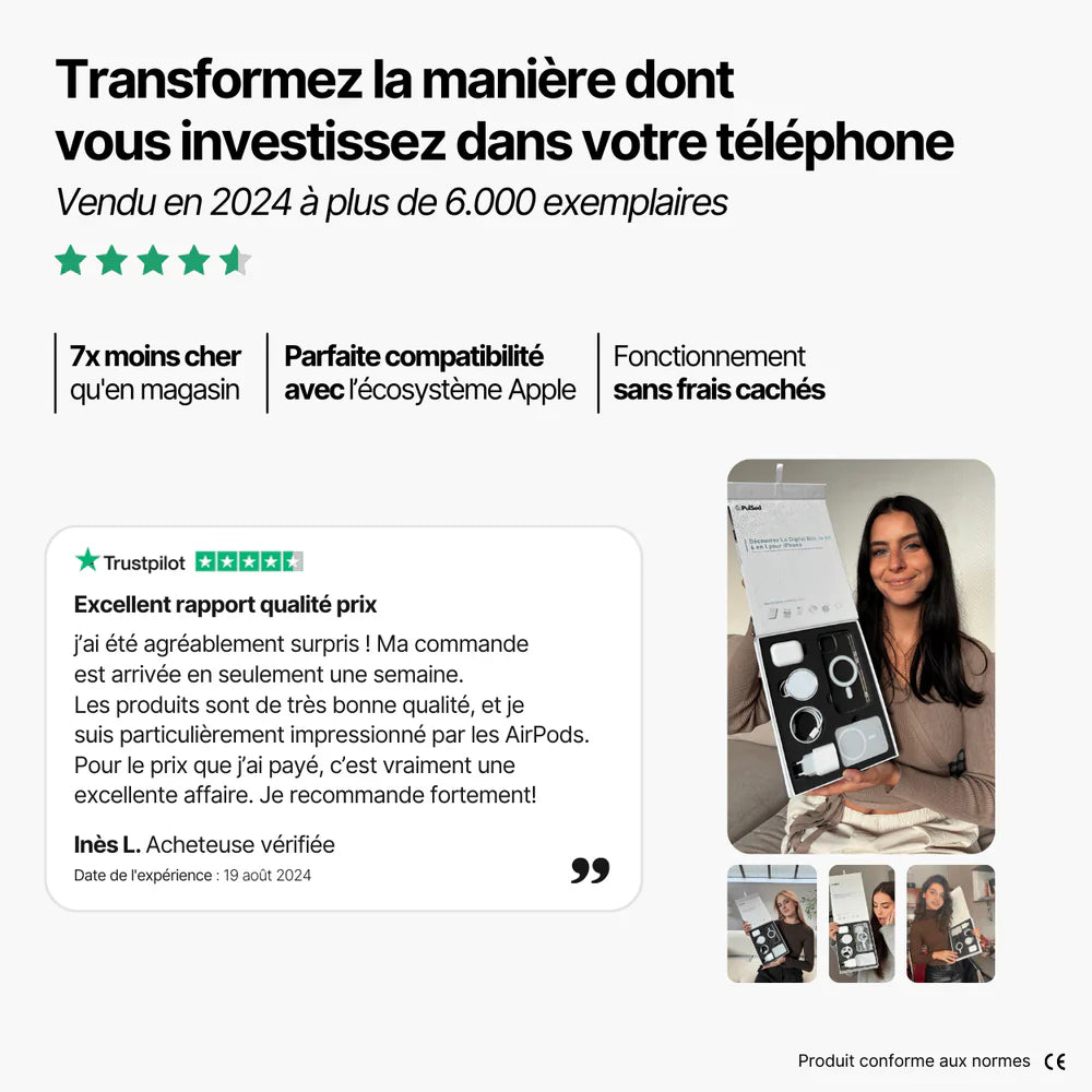 Box Iphone - 6 en 1