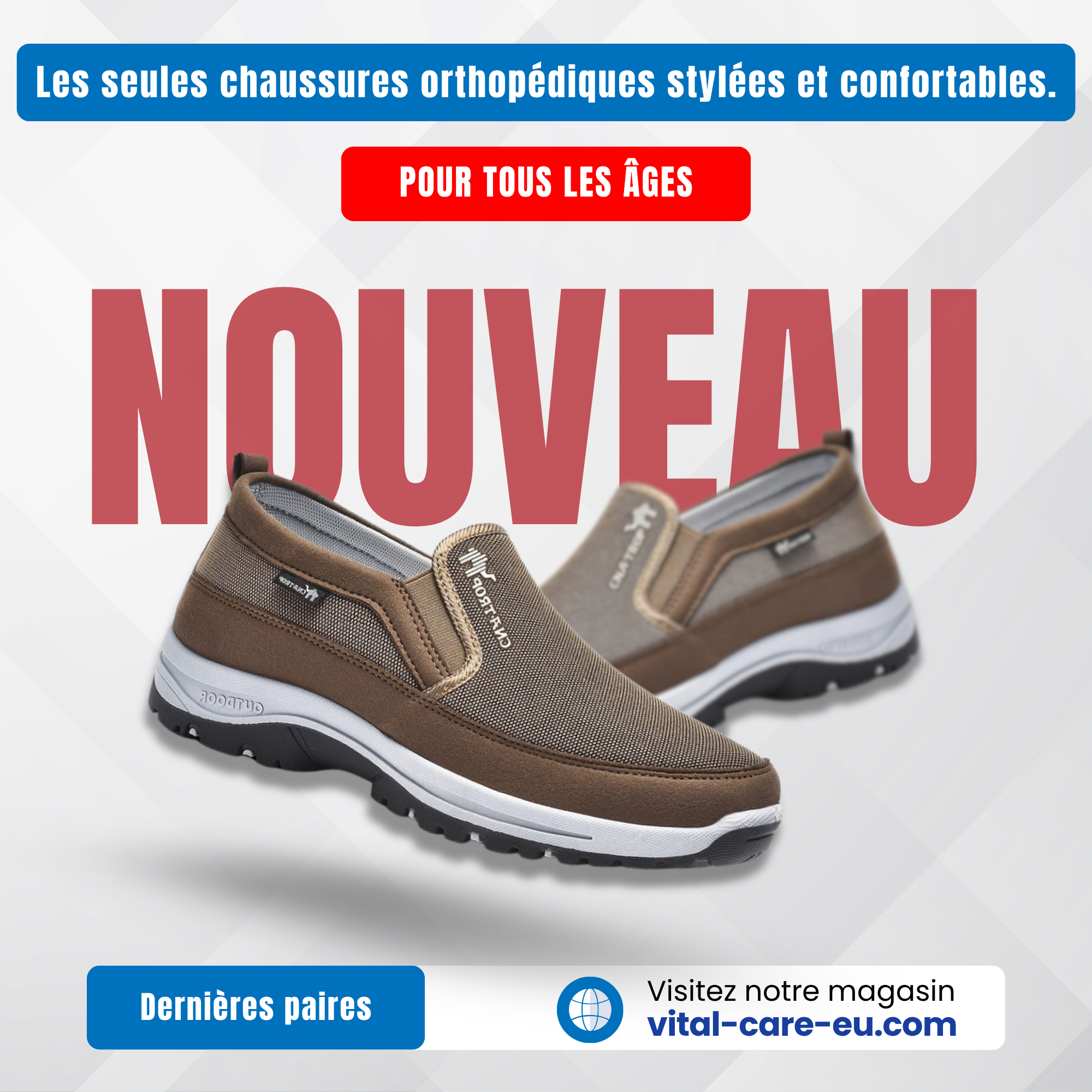 VITAL CARE | Chaussures orthopédiques