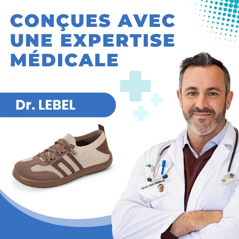 ErgoNura™ - Baskets à confort orthopédique