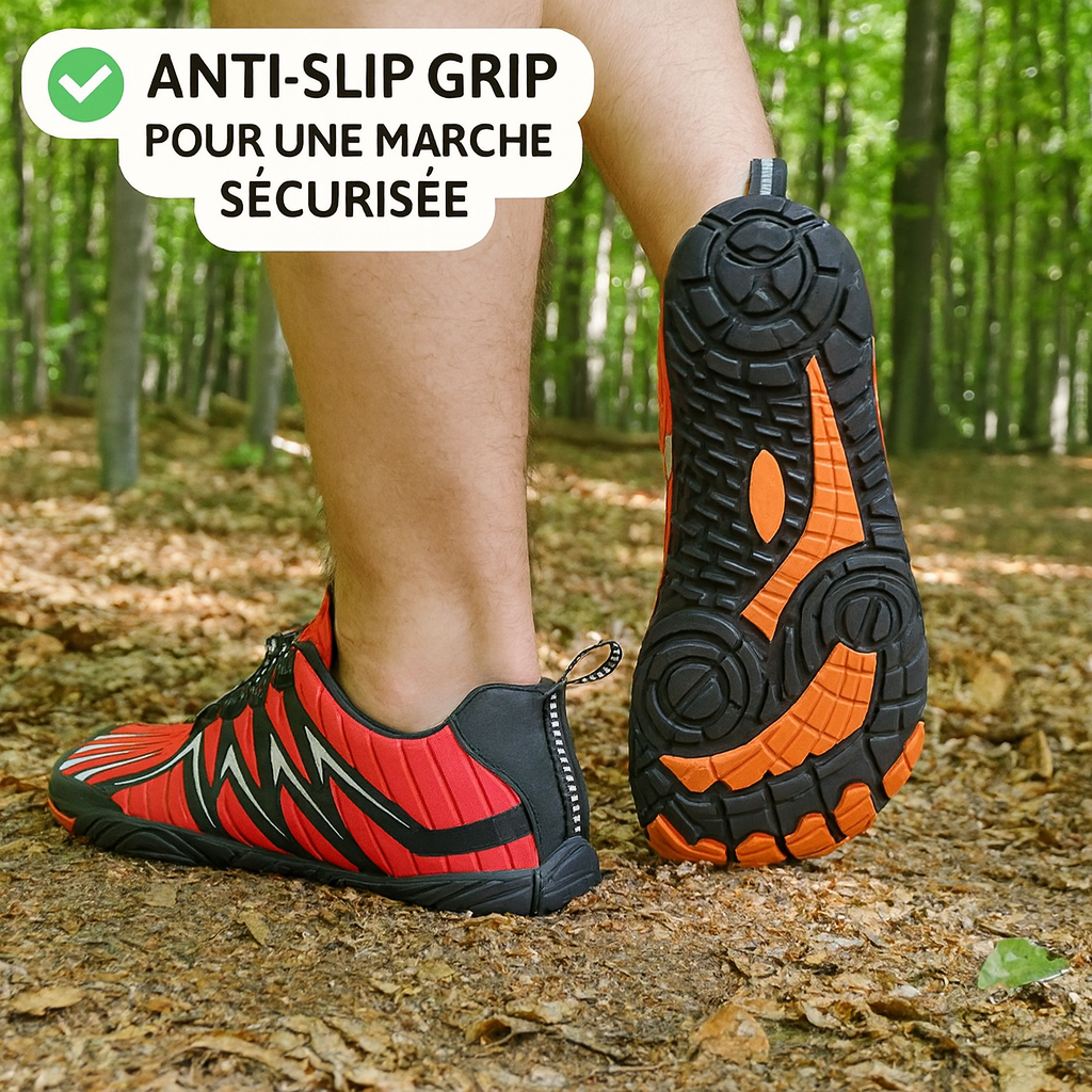 Explorer – BareFoot Orthopédique et antidérapantes (Unisexe)