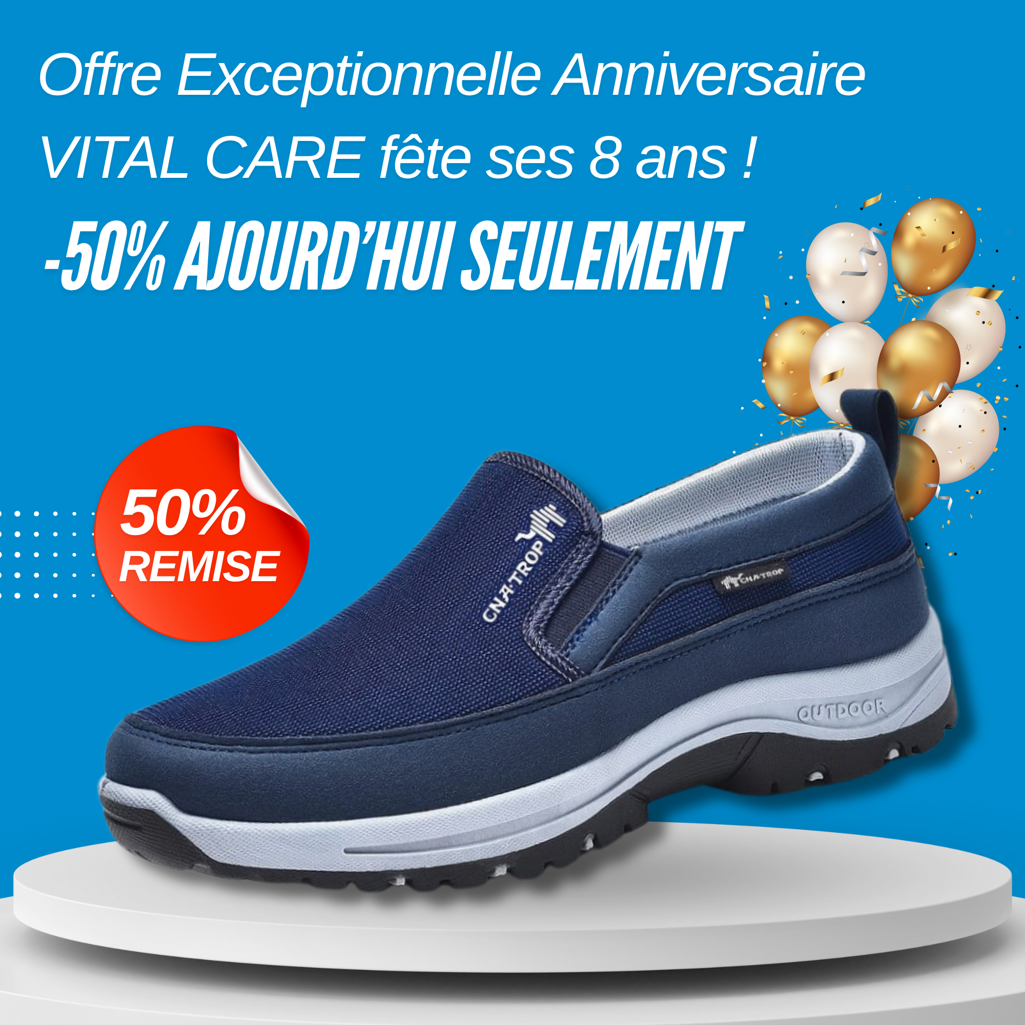 VITAL CARE | Chaussures orthopédiques