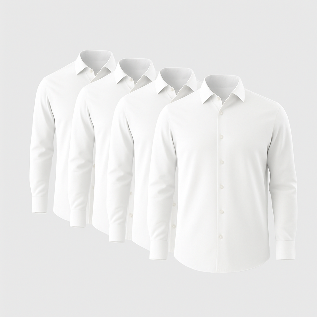 Pack de 4 - Blanc