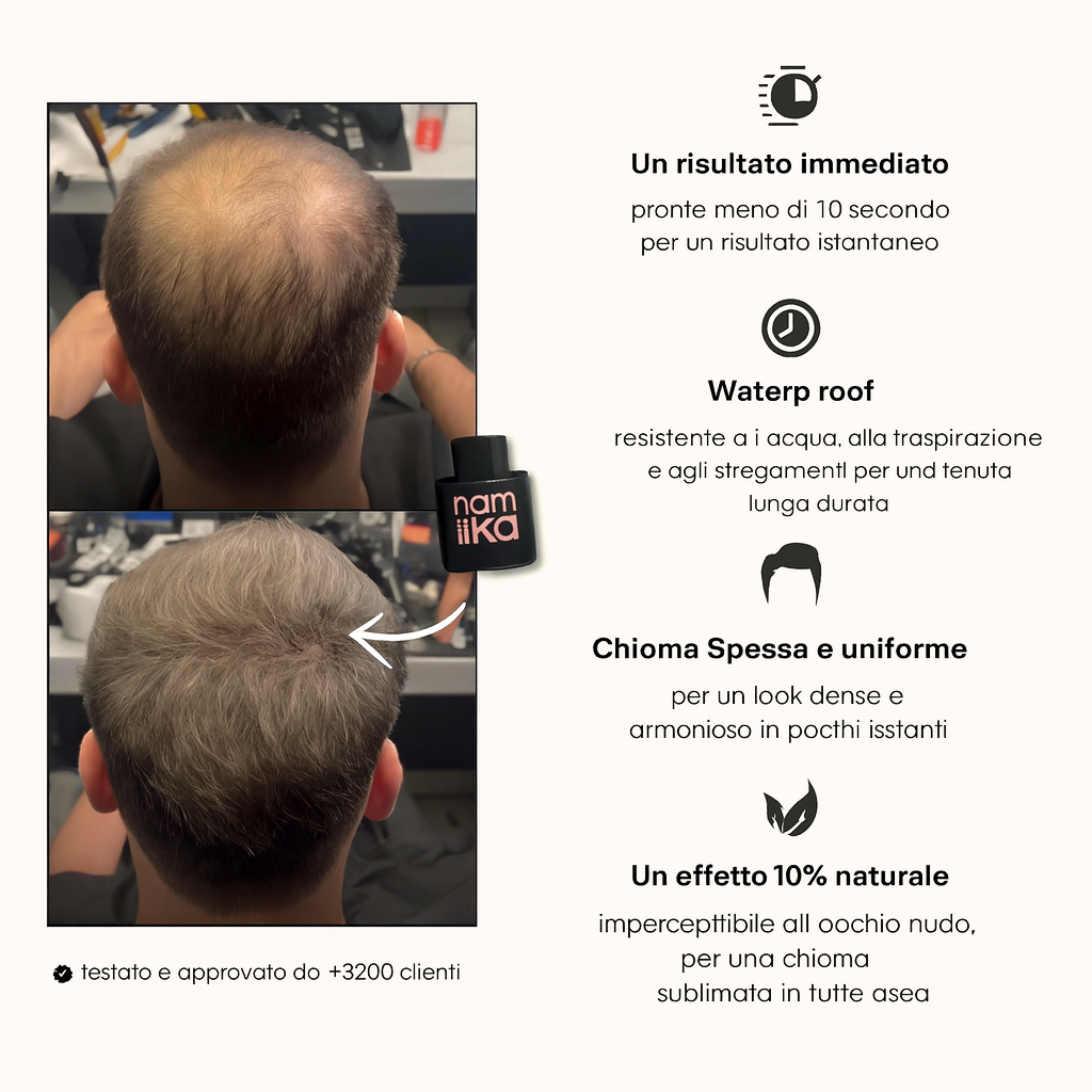 Camuffamento capelli - Namilka™
