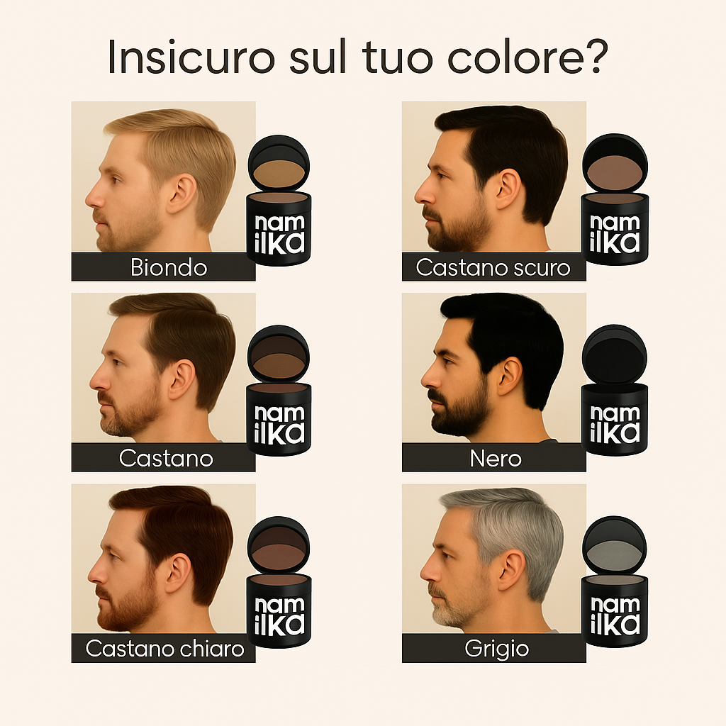Camuffamento capelli - Namilka™