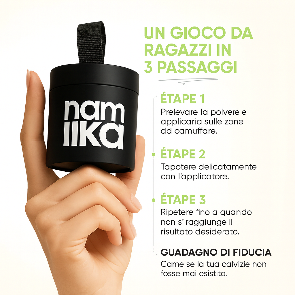 Camuffamento capelli - Namilka™