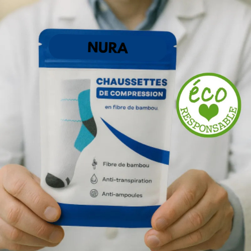 OrthoSocks™ - Chaussettes de compression en fibre de bambou