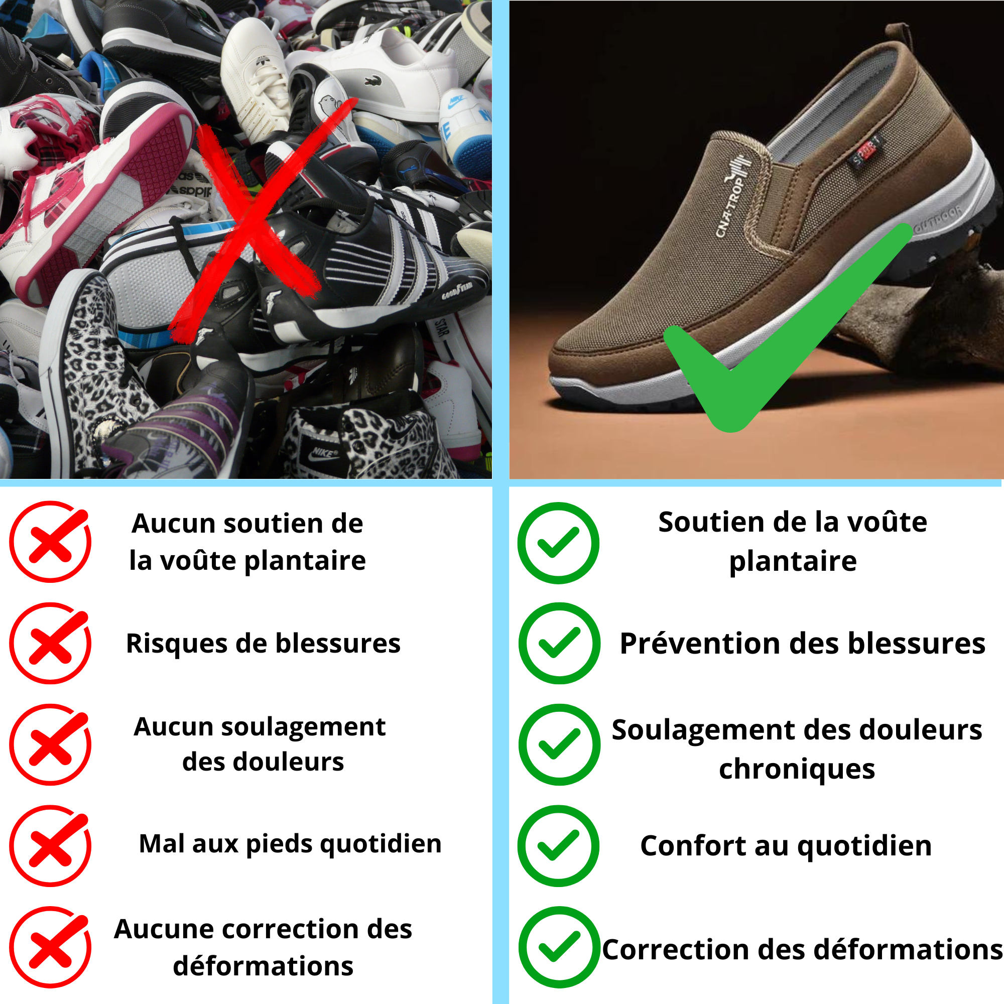 VITAL CARE | Chaussures orthopédiques