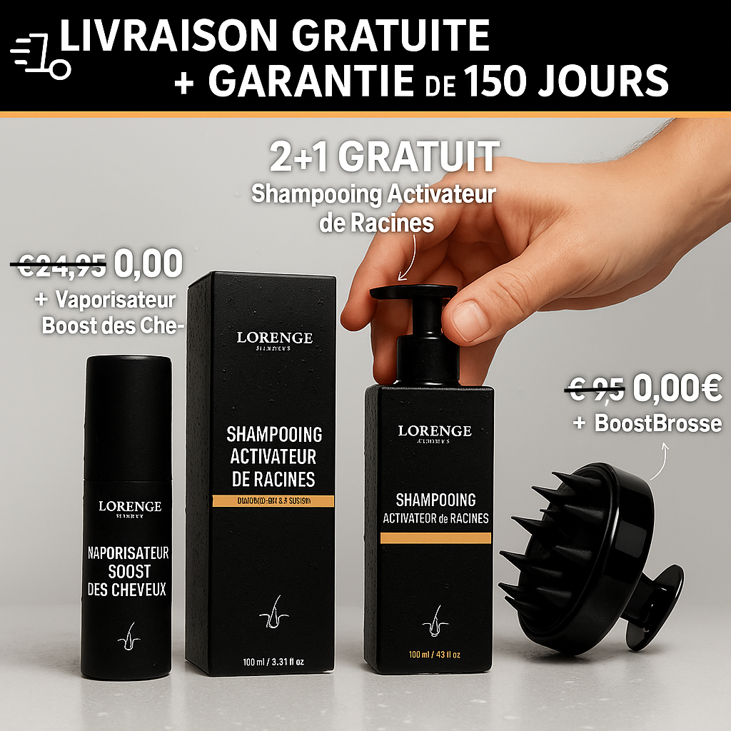 Shampooing activateur de racines