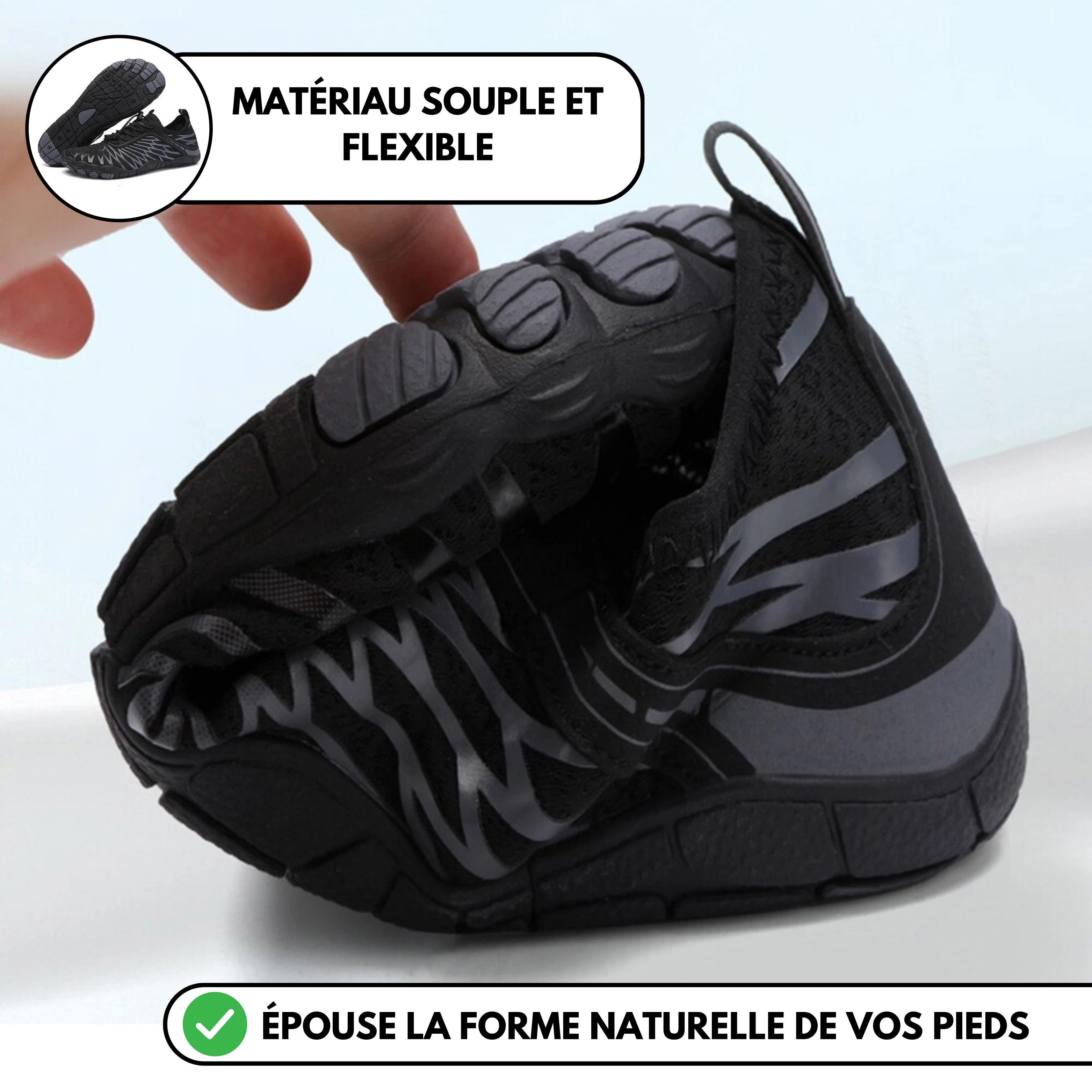 Lorax Pro – BareFoot Orthopédique et antidérapantes (Unisexe)